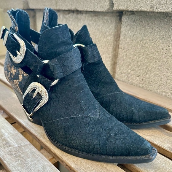 jeffrey campbell free people icon western boot size 7.5 - Picture 10 of 16